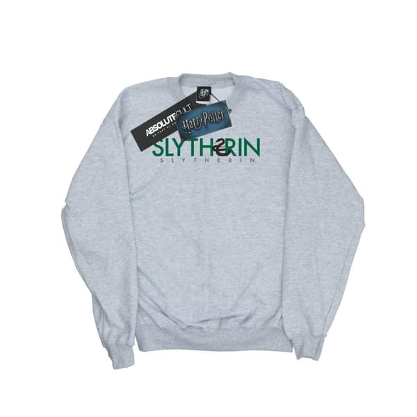 Harry Potter Boys Slytherin Text Sweatshirt