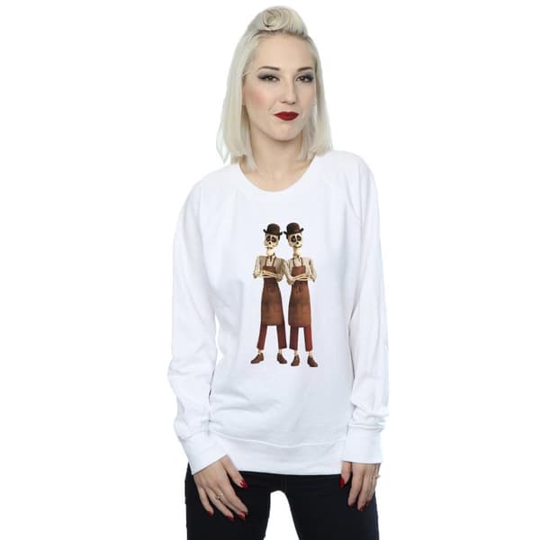 Disney Womens/Ladies Coco Oscar And Felipe Twin Brothers Sweatshirt