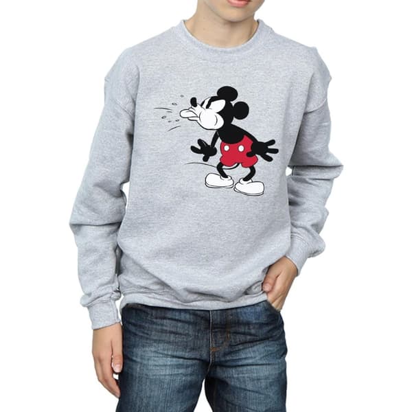 Disney Boys Mickey Mouse Tongue Sweatshirt