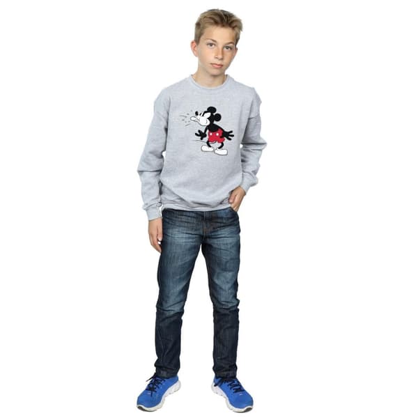 Disney Boys Mickey Mouse Tongue Sweatshirt