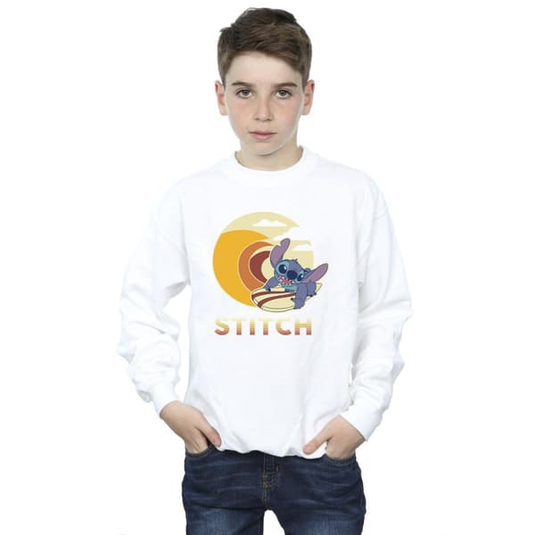 Disney Boys Lilo & Stitch Summer Waves Sweatshirt