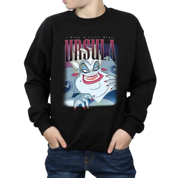 Disney Boys The Little Mermaid Ursula Montage Sweatshirt