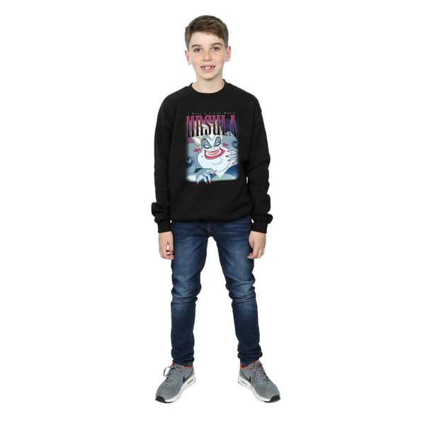 Disney Boys The Little Mermaid Ursula Montage Sweatshirt