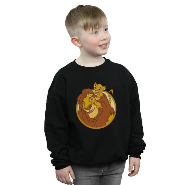 Disney Boys The Lion King Mufasa And Simba Sweatshirt