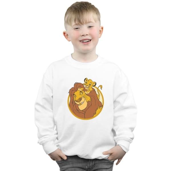 Disney Boys The Lion King Mufasa And Simba Sweatshirt