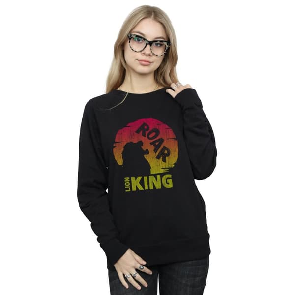 Disney Dam/Tjej Lejonkungen Film Roar Sweatshirt