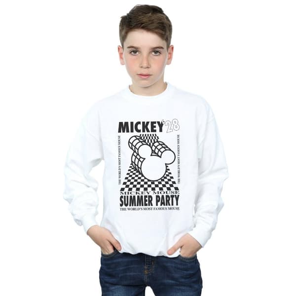 Disney Boys Mickey Mouse Summer Party Sweatshirt