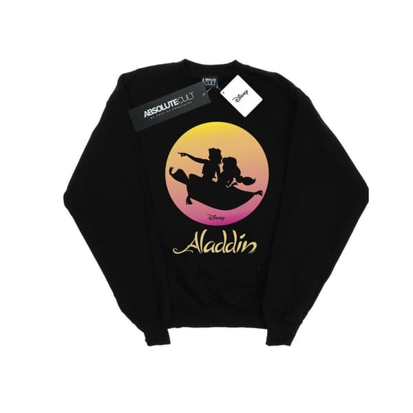 Disney Girls Aladdin Flying Sunset Sweatshirt