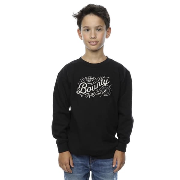 Star Wars Boys The Book Of Boba Fett Bounty Hunter Sweatshirt