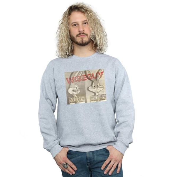 Looney Tunes Mens Wise Guy Sweatshirt