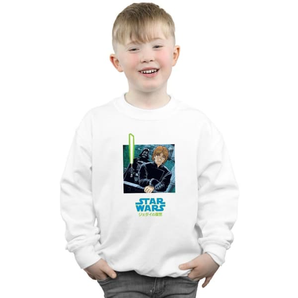 Star Wars Boys Vader And Luke Anime Sweatshirt
