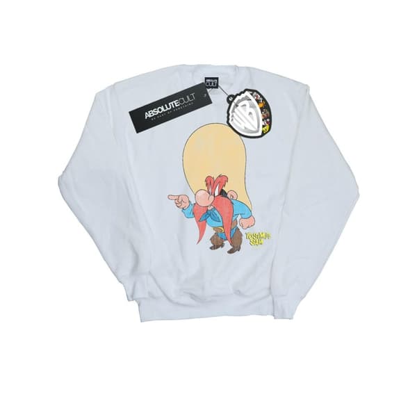 Looney Tunes Womens/Ladies Yosemite Sam Distressed Sweatshirt