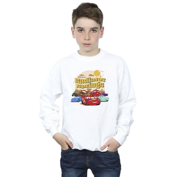Disney Boys Cars Radiator Springs Group Sweatshirt