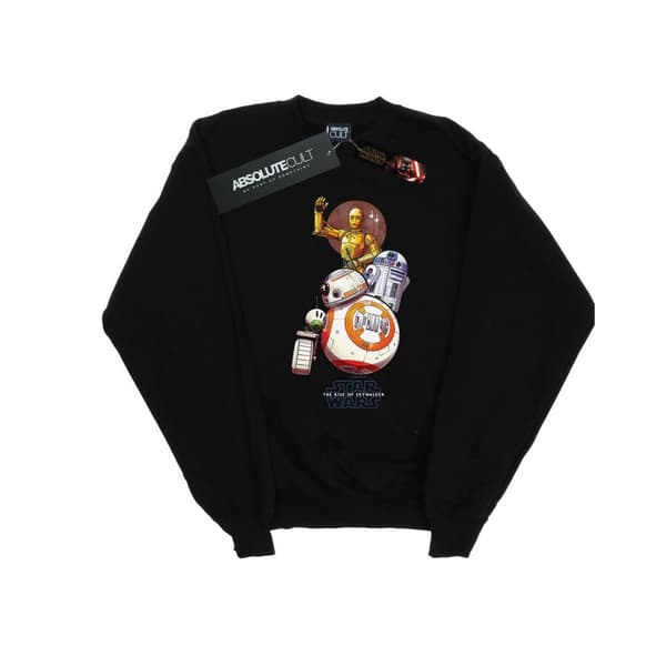 Star Wars: The Rise of Skywalker Girls Star Wars The Rise Of Skywalker Droids Illustration Sweatshirt