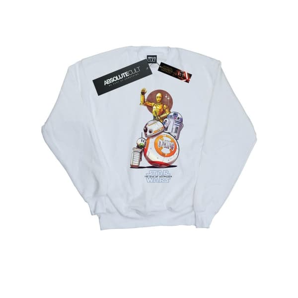 Star Wars: The Rise of Skywalker Girls Star Wars The Rise Of Skywalker Droids Illustration Sweatshirt