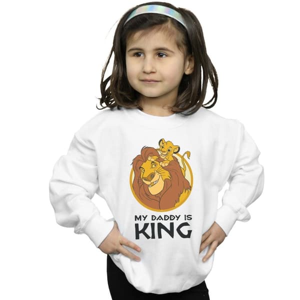 Disney Girls The Lion King My Daddy Is King Sweatshirt