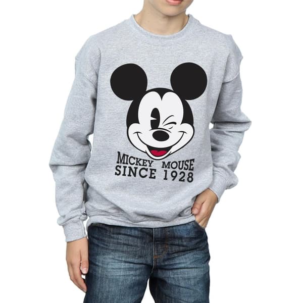 Disney Boys Mickey Mouse Since 1928 Sweatshirt