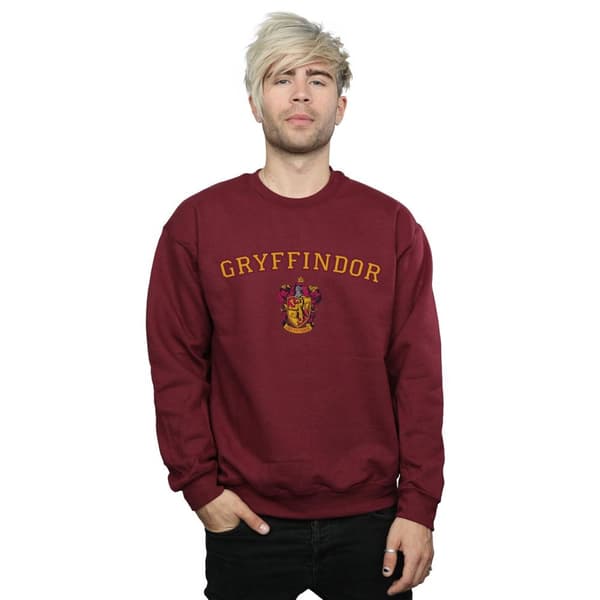 Harry Potter Sweatshirt med Gryffindors vapensköld för herrar
