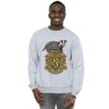 Miniatyrbilde 2 av 3: Harry Potter Mens Hufflepuff Sketch Crest Sweatshirt