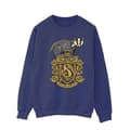 Miniatyrbilde 1 av 3: Harry Potter Mens Hufflepuff Sketch Crest Sweatshirt