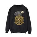 Miniatyrbilde 1 av 3: Harry Potter Mens Hufflepuff Sketch Crest Sweatshirt