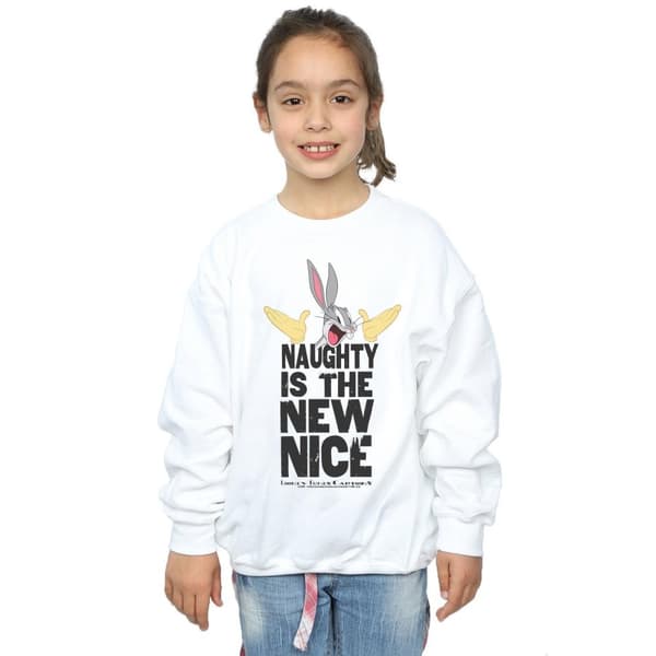 Looney Tunes Tröja för flickor Naughty Is The New Nice