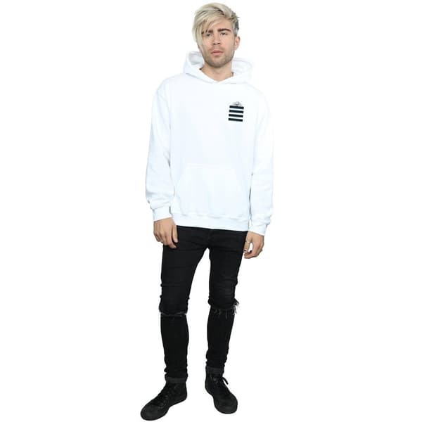 Looney Tunes Taz Stripes Faux Pocket Hoodie för herrar