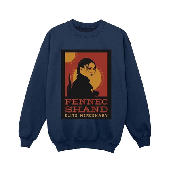 Star Wars Pojkar - The Book Of Boba Fett Elite Mercenary Fennec Sweatshirt