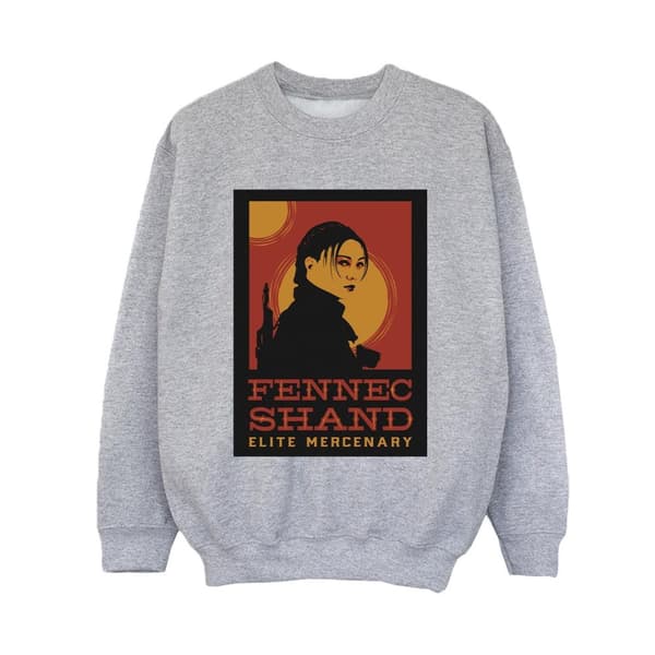 Star Wars Pojkar - The Book Of Boba Fett Elite Mercenary Fennec Sweatshirt