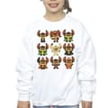 Miniatyrbild 3 av 4: Disney Lilo & Stitch Halloweenkostymer - Sweatshirt för flickor