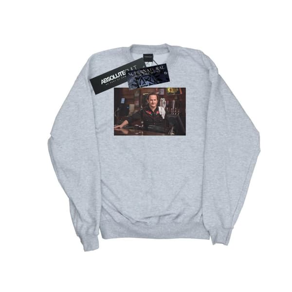 Supernatural Womens/Ladies Gabriel´s Bar Sweatshirt