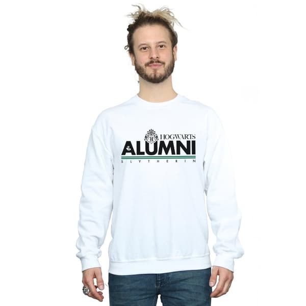 Harry Potter Mens Hogwarts Alumni Slytherin Sweatshirt
