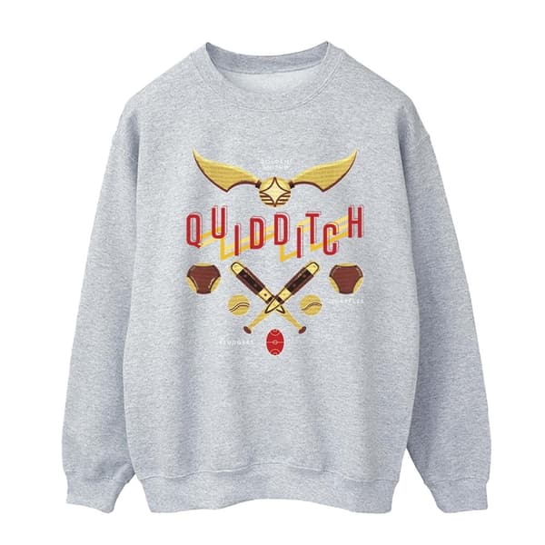 Harry Potter Mens Quidditch Golden Snitch Sweatshirt