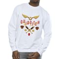 Miniatyrbillede 3 af 4: Harry Potter Mens Quidditch Golden Snitch Sweatshirt