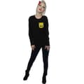 Pikkukuva 5 / 5: Looney Tunes Womens/Ladies Tweety Pie Face Faux Pocket Sweatshirt