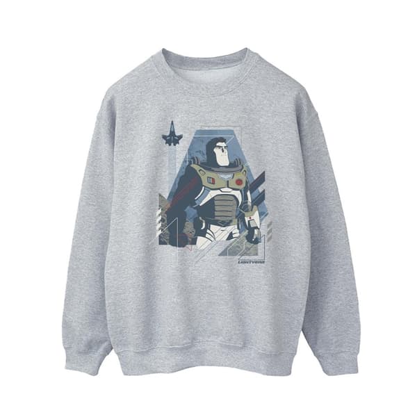 Disney Mens Lightyear Look To The Stars Sweatshirt