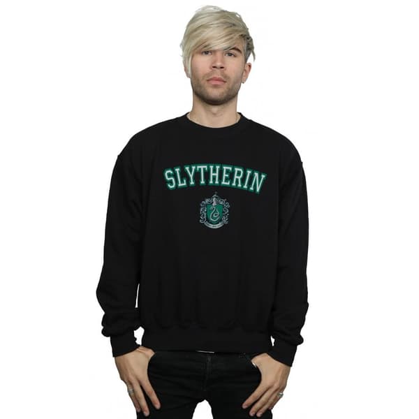 Harry Potter Sweatshirt med Slytherins vapensköld för herrar
