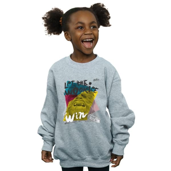 Star Wars Girls Let The Wookiee Win Sweatshirt