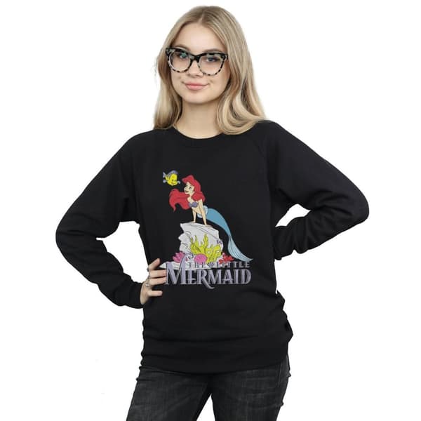 Disney Dam/Tjej Den lilla sjöjungfrun Sea Friend Sweatshirt