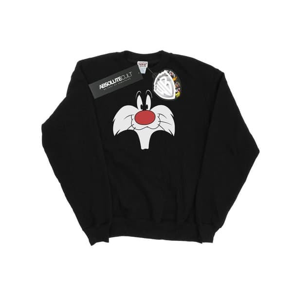 Looney Tunes Womens/Ladies Sylvester Big Face Sweatshirt