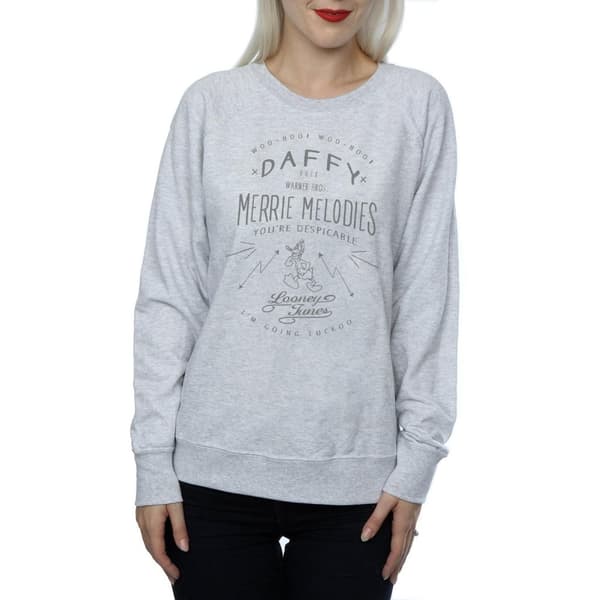 Looney Tunes Dam/Tjej Daffy Duck Despicable Sweatshirt