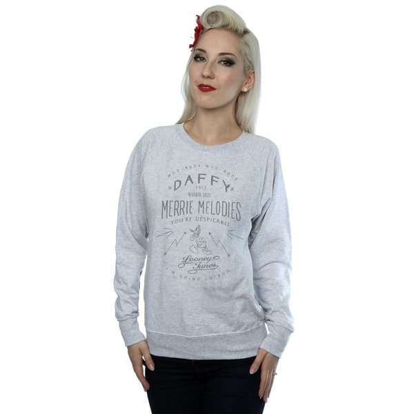 Looney Tunes Dam/Tjej Daffy Duck Despicable Sweatshirt