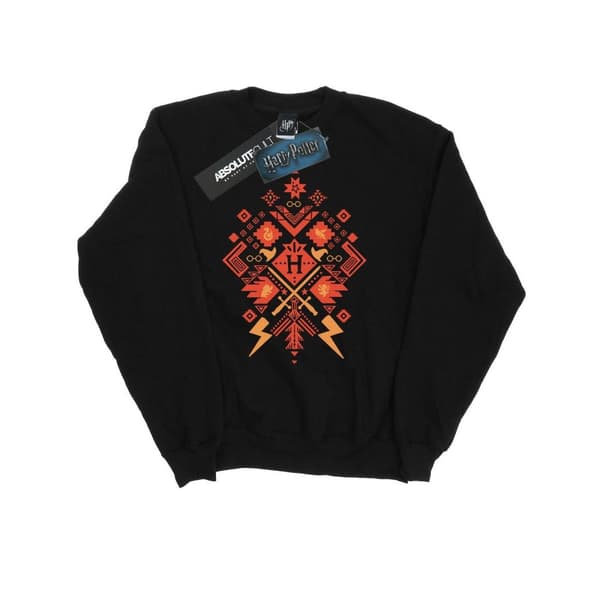 Harry Potter Mens Christmas Fair Isle Sweatshirt