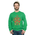 Miniatyrbilde 2 av 5: Harry Potter Mens Christmas Fair Isle Sweatshirt