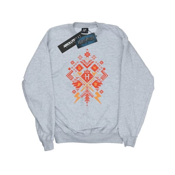 Harry Potter Mens Christmas Fair Isle Sweatshirt