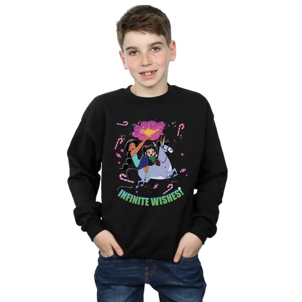 Disney Boys Wreck It Ralph - Jasmine och Vanellope - Sweatshirt