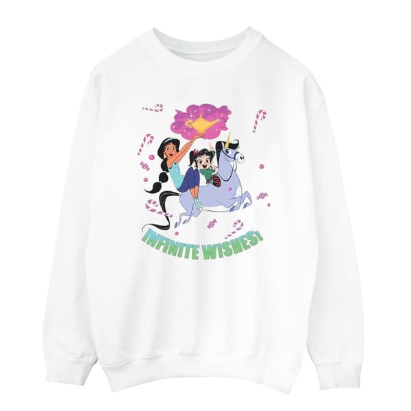 Disney Boys Wreck It Ralph - Jasmine och Vanellope - Sweatshirt
