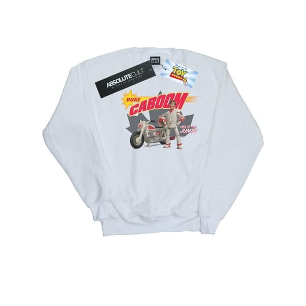 Disney Mens Toy Story 4 Duke Caboom King Of The Jump Sweatshirt
