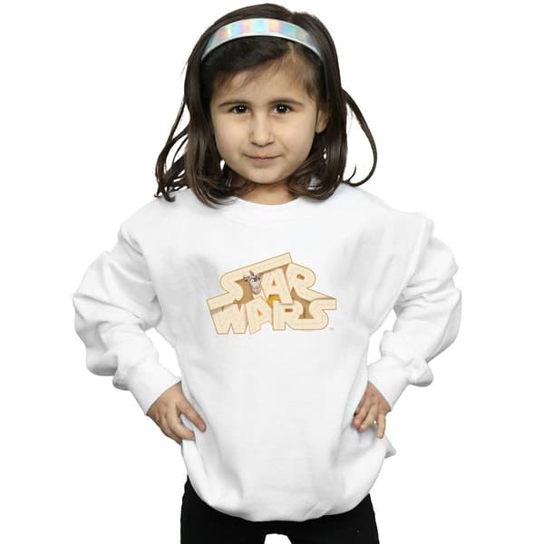 Star Wars Girls Tatooine Jumble Logo Sweatshirt