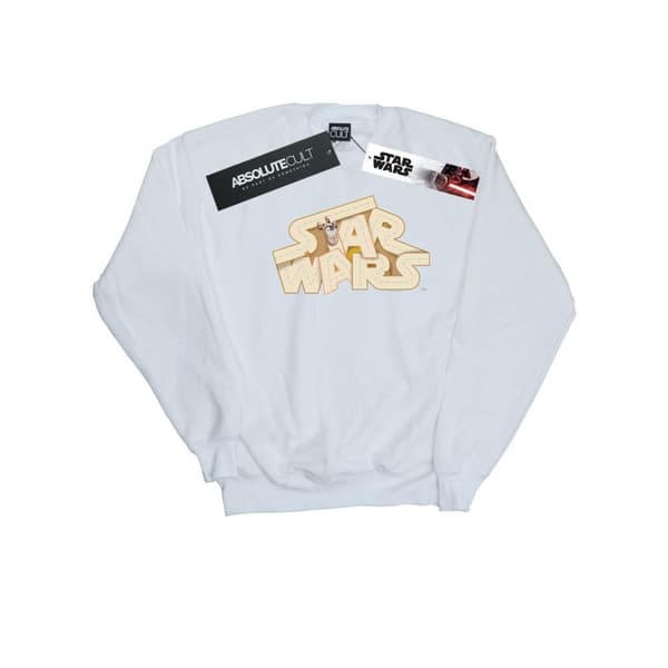 Star Wars Girls Tatooine Jumble Logo Sweatshirt